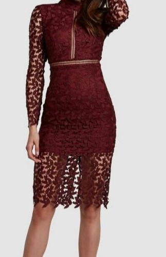 $225 Bardot Women's Red Long Sleeve 