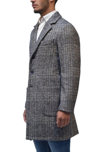 CAPPOTTO 478€-60% SEVENTY UOMO CP0190 230300 QUADRI ult.mis.disp. 48 A/I - Foto 2 di 3