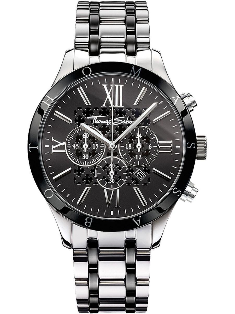 Thomas Sabo Herrenuhr Silber Chronograph Thomas Sabo WA0139-222