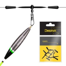 3x Waggler-Adapter Feststell Wirbel für Laufposen Posenadapter Floater PEG-LEG