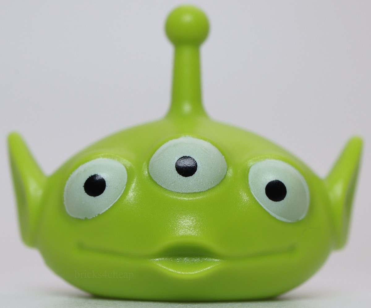 トイ・ストーリー エイリアン アンテナ Lego Toy Story Lime Alien Head Antenna with 3 Eyes | eBay