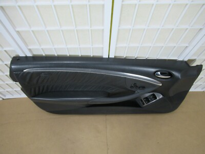 03-09 Mercedes W209 CLK CLK55 AMG BLACK Interior Door Panel w