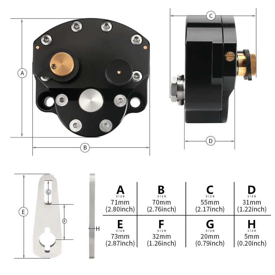 Стабилизатор безопасности рулевого амортизатора мотоцикла для SUZUKI Hayabusa GSX 1300R 08-20 - Изображение 2 из 4