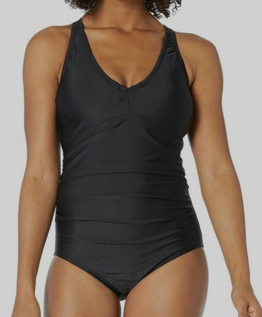 speedo v neck swimsuit