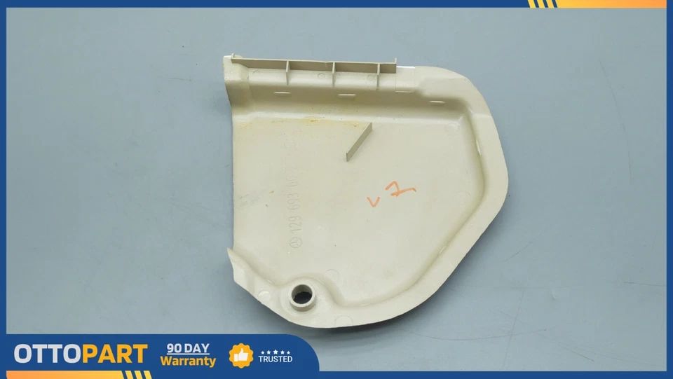 Cubierta de bloqueo de maletero trasero gris OEM 1296930027 MERCEDES-BENZ 300SL 1990-1993 Foto 4 de 4