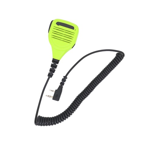 2 Pin K Plug Handheld Speaker Microphone For Kenwood/Baofeng Radio Walkie-Talkie - Zdjęcie 10 z 11