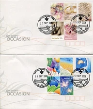 2008 For Every Occasion on 2 FDCs - Port Hedland WA 6721 Pictorial PMK