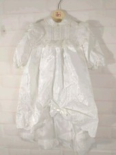 Vintage Christening Dress Baptism Newborn Italy