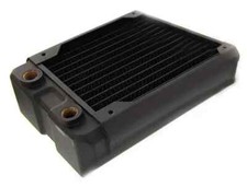 Black Ice Nemesis 120GTX Dual-Core Xtreme Profile Radiator - Black Carbon