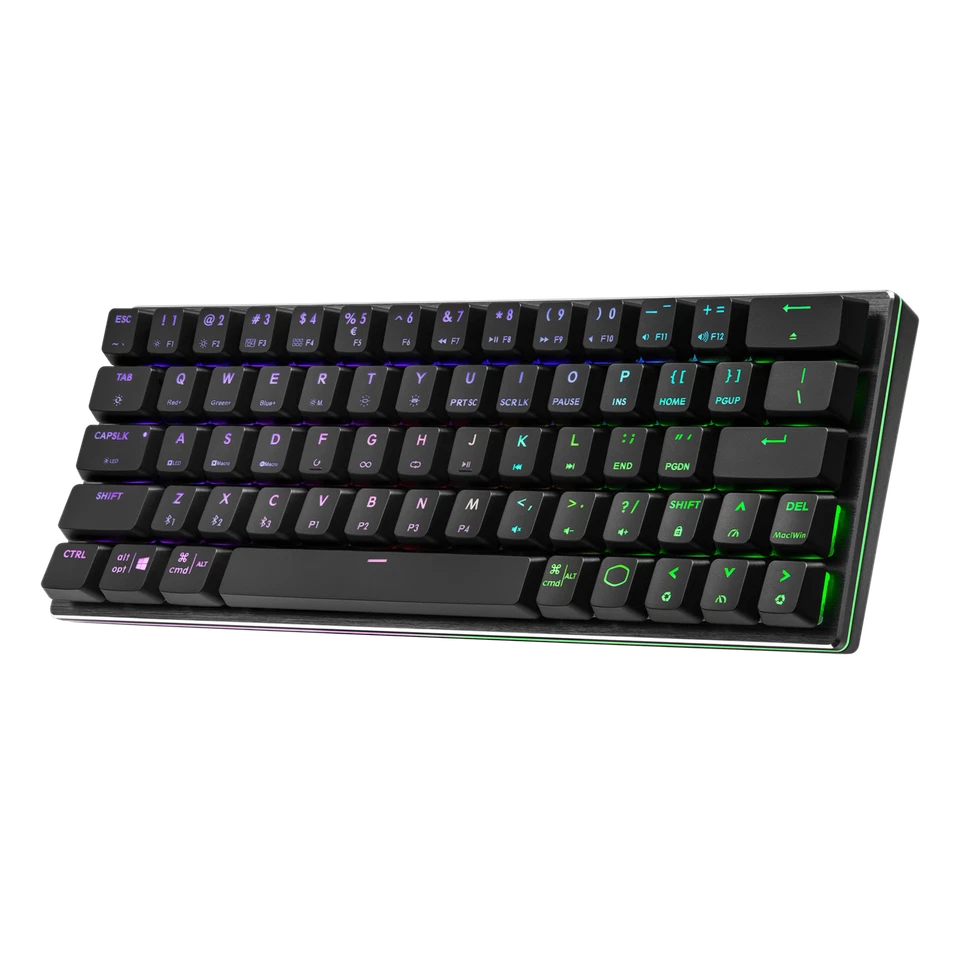 Cooler Master SK622 Black Keyboard RGB LED Low Profile Mechanical Switch Blue - Image 3 of 4