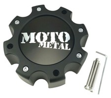 New Moto Metal Mo961 Matte Black Bolt On Wheel Rim Center Cap 8 Lug 845l172s2