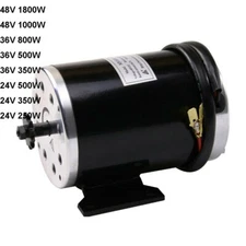 24V 36V 48V 350W 500W 800W 1000W 1800W Electric Motor Scooter ATV Go Kart E Bike