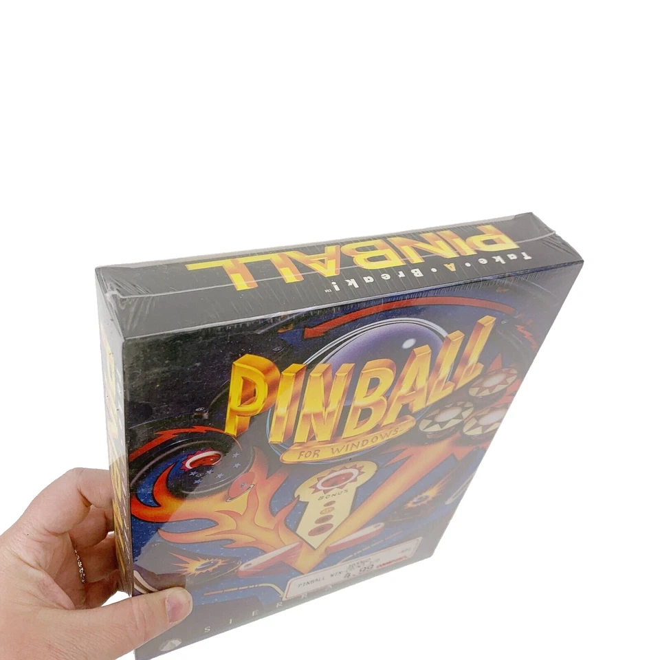 New In Box Sealed Pinball for Windows 95 Sierra CD-Rom 1995 Game Big Box - Image 4 of 4