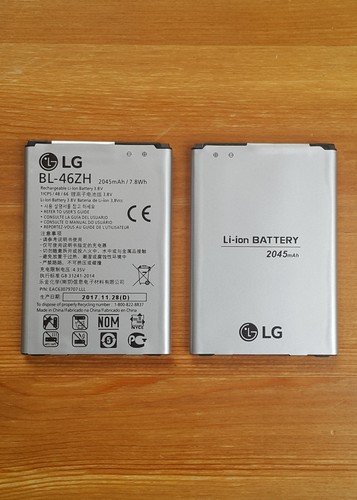 LG K7 K8 Tribute 5 Original Battery BL-46ZH 2045mAh Good Quality - Local Seller - Picture 12 of 12