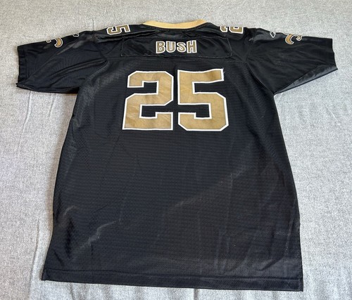 NFL New Orleans Saints Reggie Bush # 25 Jersey Size Youth XL Jersey Black - Picture 14 of 16