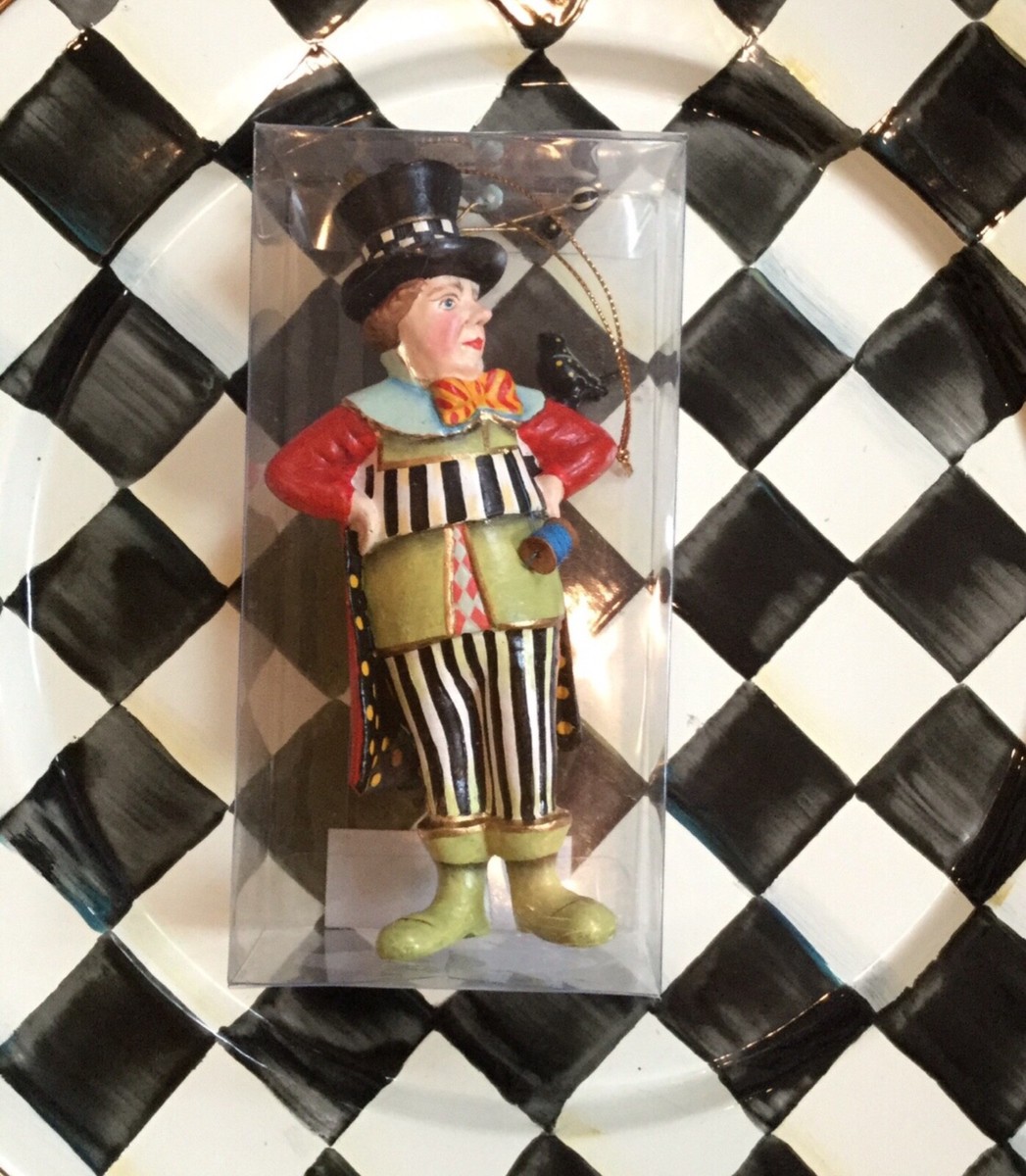 Mackenzie Childs Mad Hatter Ornament - Alice in wonderland | eBay
