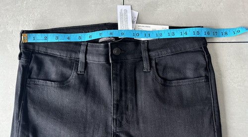 NWT Womens American Eagle Stretch Black Xtra Long Jegging US 12 Waist 31" Hip 41 - Picture 11 of 19