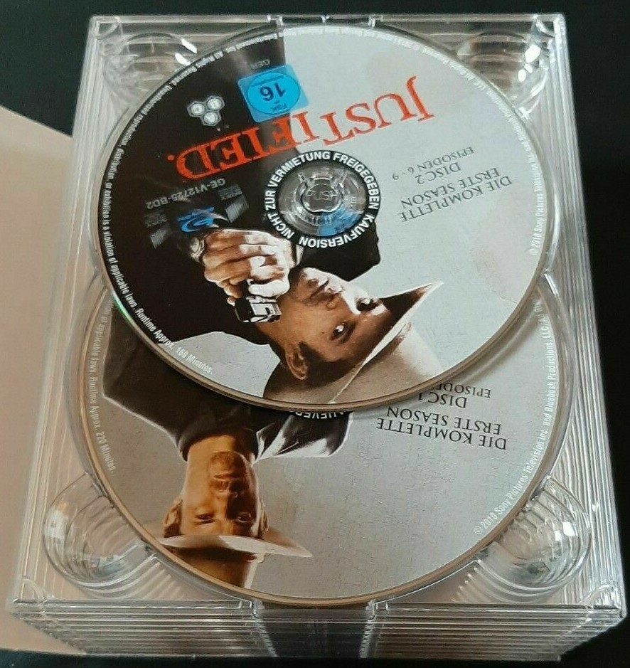 Justified:The Complete Series(Blu-ray,Region Free,German Box