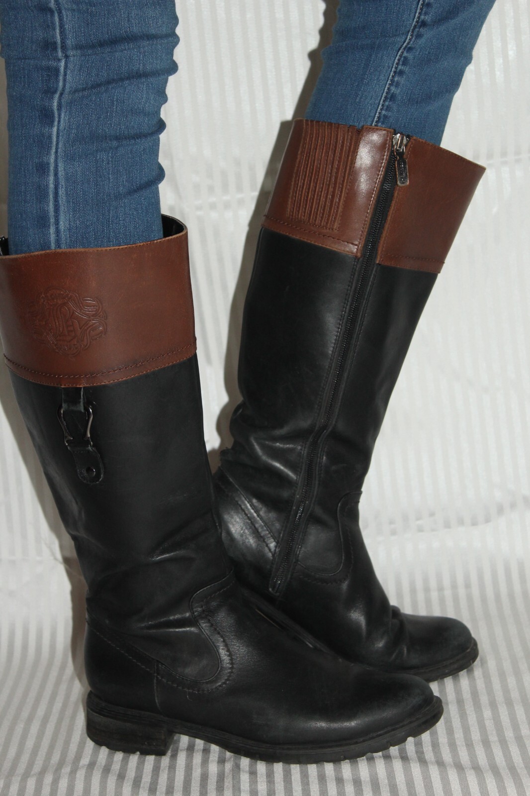 BLONDO Waterproof Brown Black Leather 