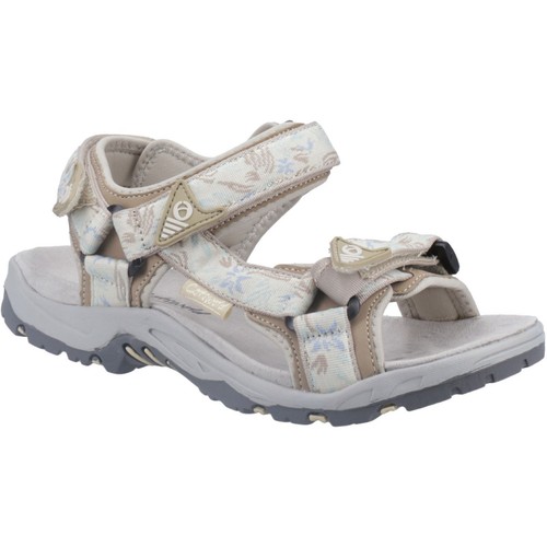 Cotswold Foxcote Beige Recycled PU Female Sandal Ladies Summer - Picture 2 of 4