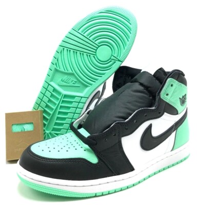 Size 9.5 - Air Jordan 1 Retro OG High Green Glow for sale