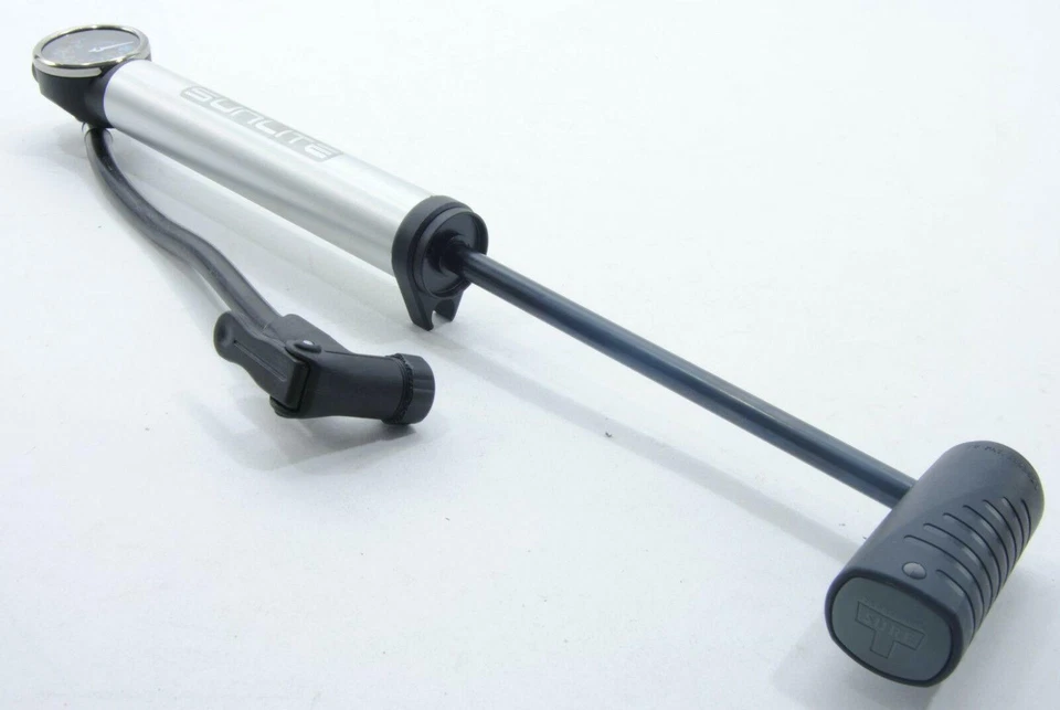 Bomba de bicicleta Sunlite mini MTN dial de velocidad con medidor Sl Foto 2 de 4