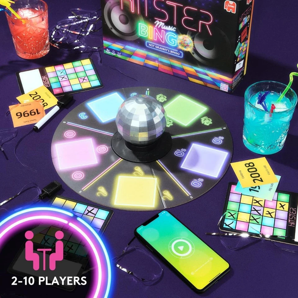 Jumbo Games Hitster Music Bingo Game - Image 2 of 4