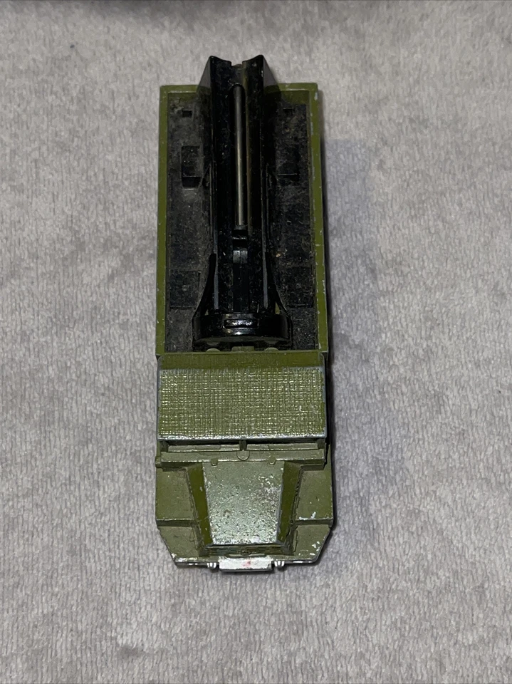 VINTAGE 1960'S DINKY TOYS 620 MILITARY BERLIET GAZELLE ROCKET LAUNCHER USED - Image 3 of 4
