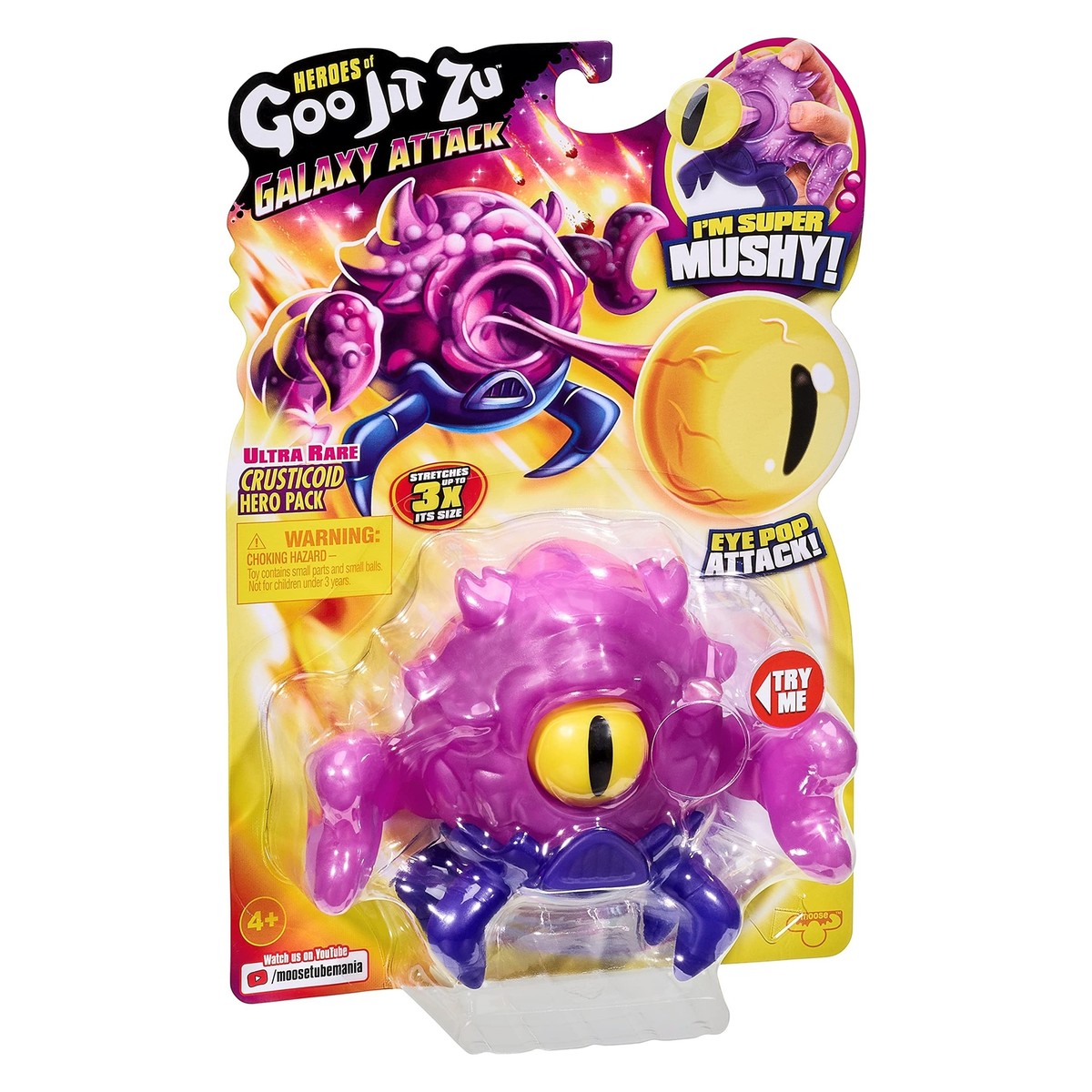 Goo JIT Zu Galaxy Attack Hero Pack - Ultra Rare Crusticoid for