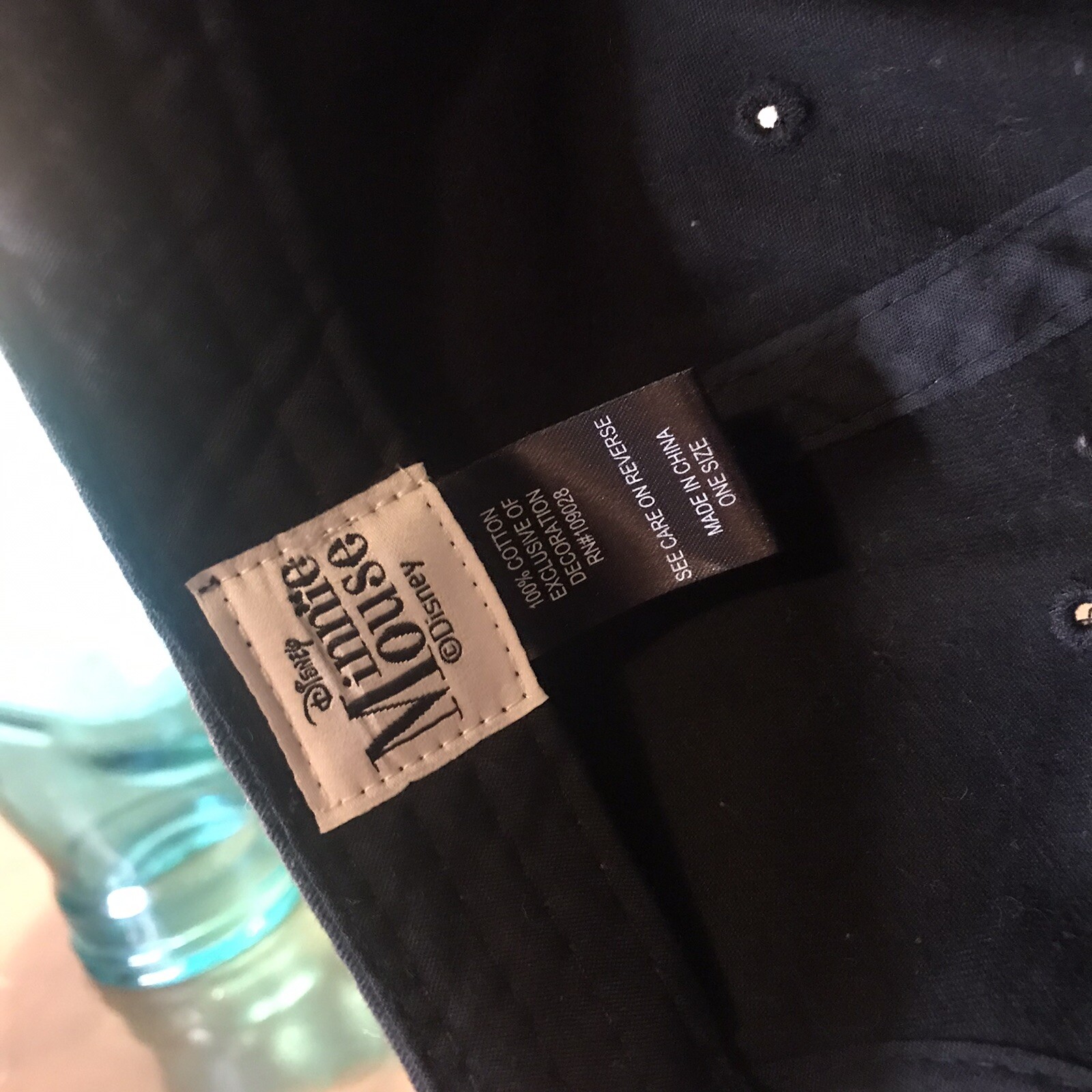 Minnie Mouse Script Baseball Cap Disney Hearts - image 8