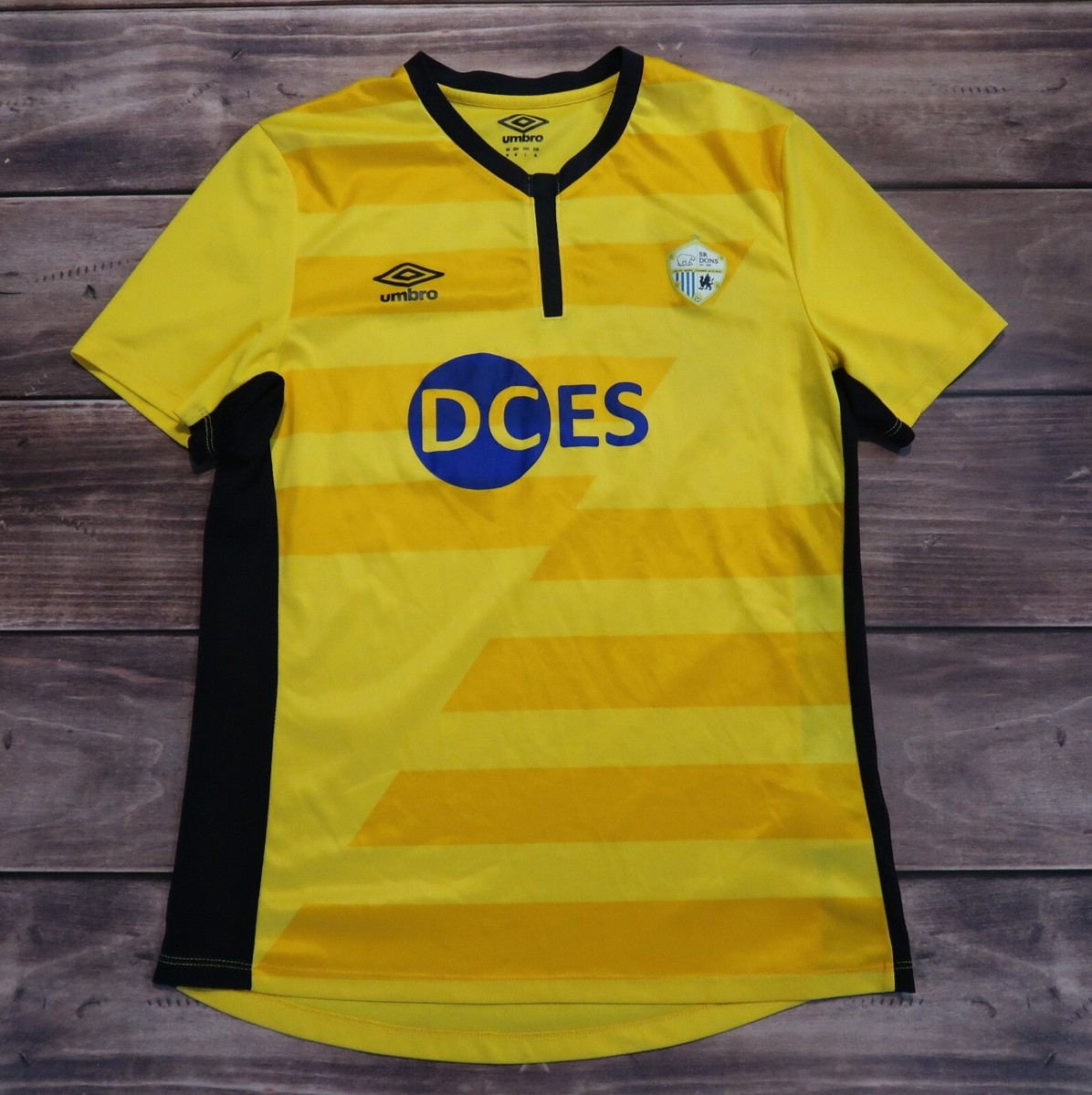 UMBRO サッカー ユニフォーム イエロー 11番 Umbro Football Shirt Sr DONS #11 Soccer Jersey, Men`s Size M | eBay