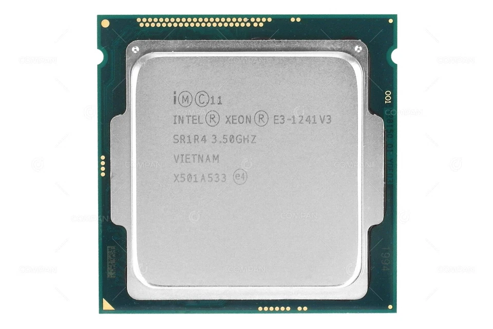 SR1R4 INTEL XEON E3-1241 V3 3.50GHZ 4 CORE 8MB L3 CACHE 80W LGA1150 - Imagen 2 de 4