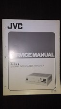 JVC a-x77 service manual original repair book stereo integrated amplifier amp