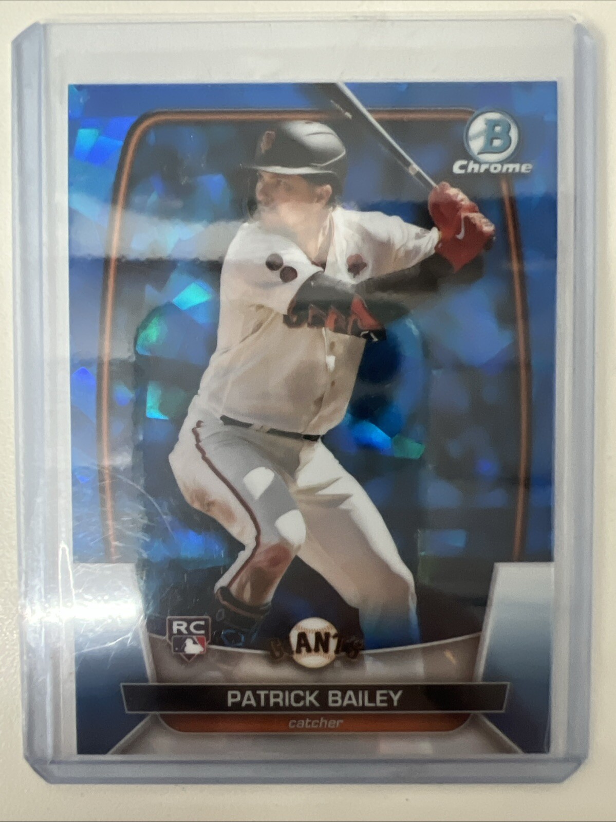 2023 Bowman Chrome Sapphire #60 Patrick Bailey RC Rookie Card