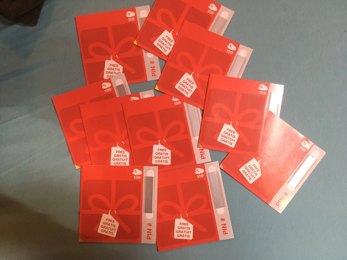 10 carte code club nintendo eBay