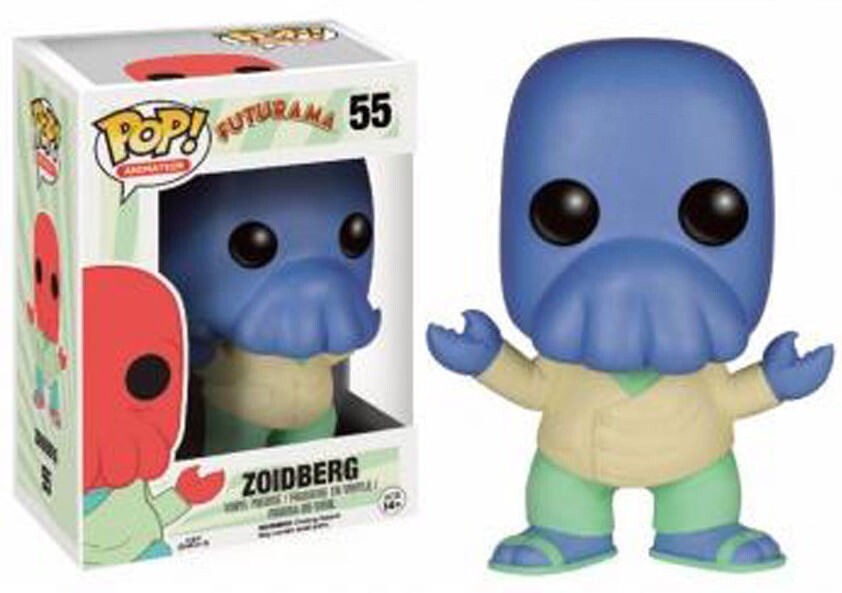 FUNKO POP ANIMATION FUTURAMA #55 ZOIDBERG (ALTERNATE UNIVERSE