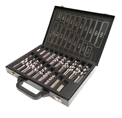Spiralbohrer SET 170-teilig HSS-G 1-10 mm Metallbohrer DIN 338 geschliffen