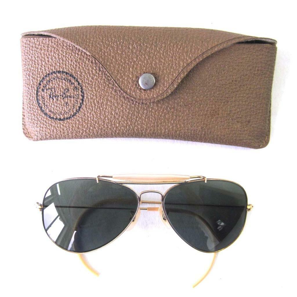 Vintage Bausch and Lomb Ray Ban Sunglasses 1/30 10K Gold