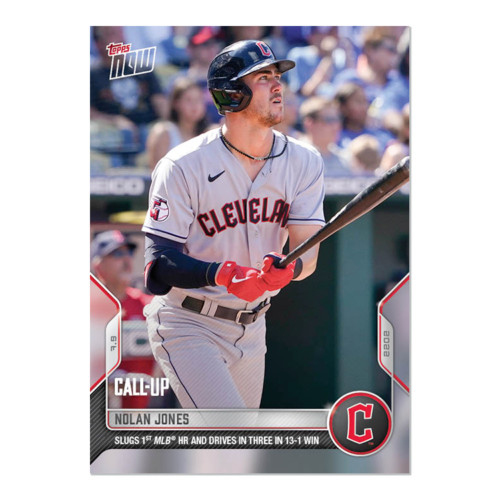 2022 Topps Now 498 Nolan Jones