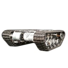 Robot Tank Chassis Metal Independent Suspension System Tracked Car #E5