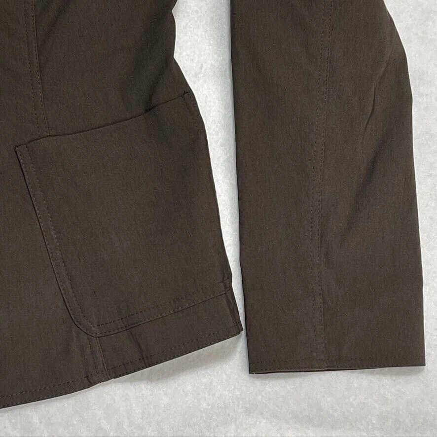 Chaqueta Blazer Geronimo By Stephen DiGeronimo Mujer Marrón Talla 12 Mezcla de Algodón Foto 4 de 4