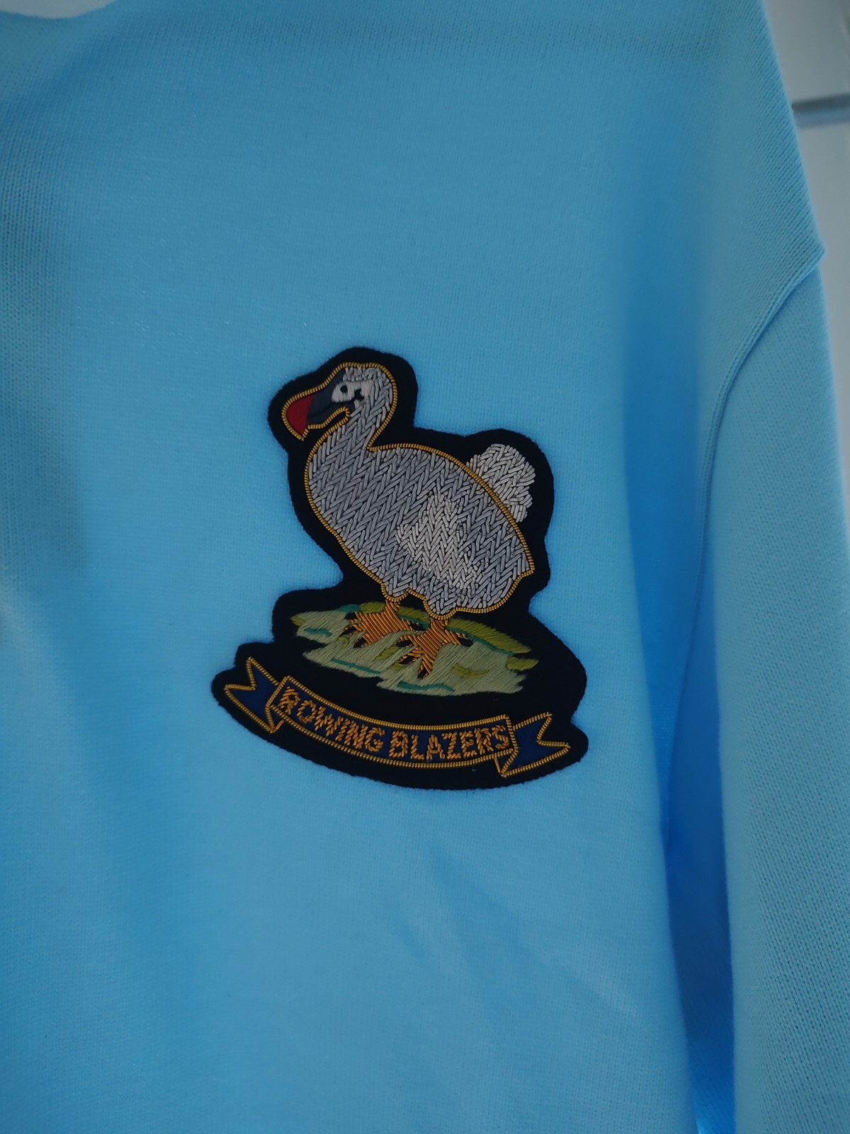 FILA Camicia Rugby Gucci Vault × Blazers Azzurro Dodo Bird Taglia L Nuova con etichette Rarissima