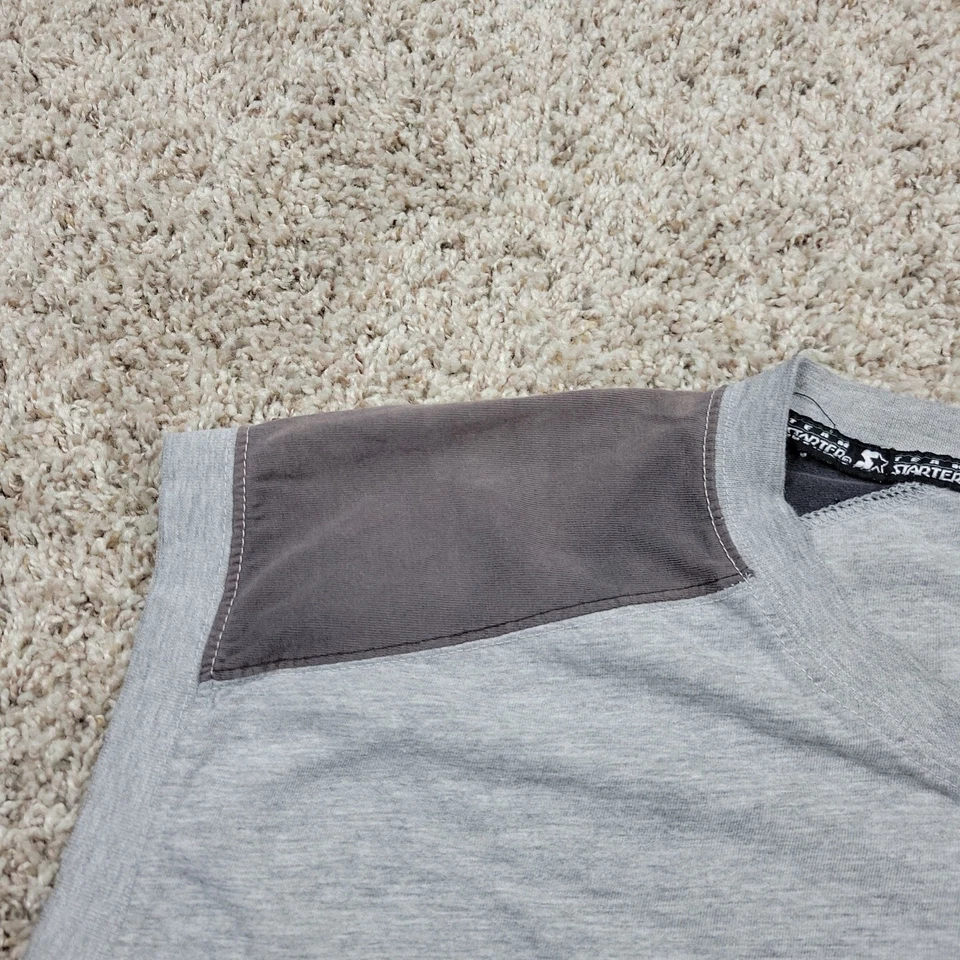 Camiseta de Colección Mizzou Tigers Adulto XL Gris TeamStarter Sin Mangas Crew Tank Foto 3 de 4