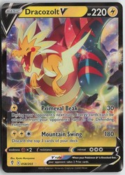 Dracozolt V 058/203 Evolving Skies Ultra Rare Holo