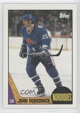 1987-88 Topps John Ogrodnick #134 0a4