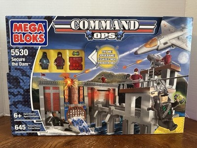 NIB Mega Bloks Command Ops - Secure The Dam - Set 5530 - Brand New