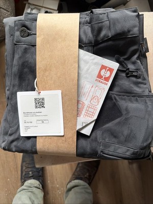 Engelbert Strauss Bundhose e.s.motion grau GR. 52 Neu