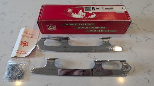 Vintage MK Vantage Figure Skating Vision Blades Size 8 3/4" 8.75