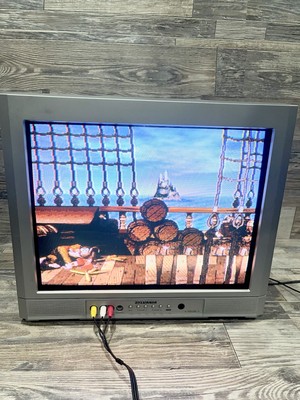 Sylvania 6420FE 20  CRT Tv 2004, Retro Gaming Vintage Video Game AV, S-Video