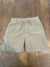 Abercrombie  Fitch Kids' Boy Khaki Shorts, Size 11/12 Drawstring Pockets NWT